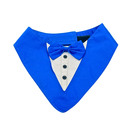 Petblush Classic Tuxedo Bandana for Dogs