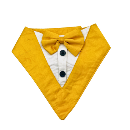 Petblush Classic Tuxedo Bandana for Dogs