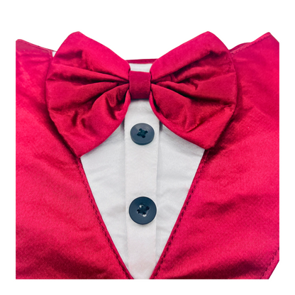 Petblush Classic Tuxedo Bandana for Dogs