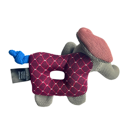 Petblush Eddie The Elephant Plush Toy for Dogs & Cats