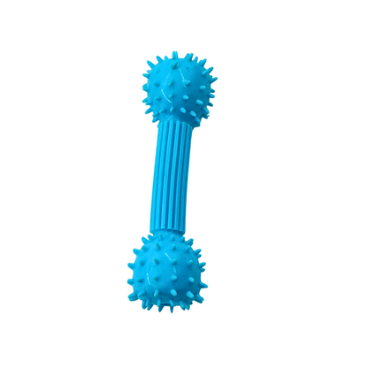 Petblush Dumbell Spikey 5.5 Inch Rubber Dog Toy