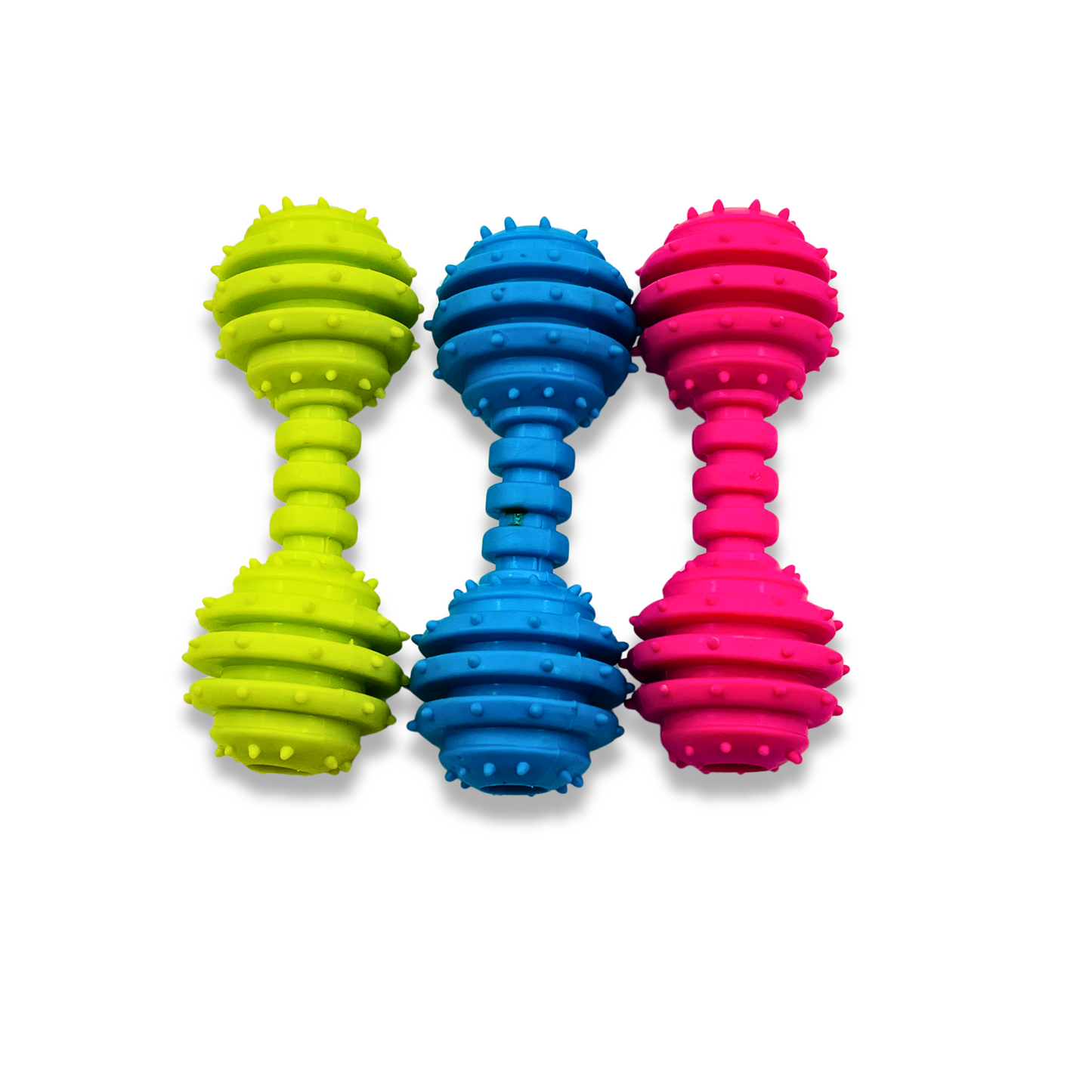 Petblush Rattle Sound Dumbel 5inch Dog Toy