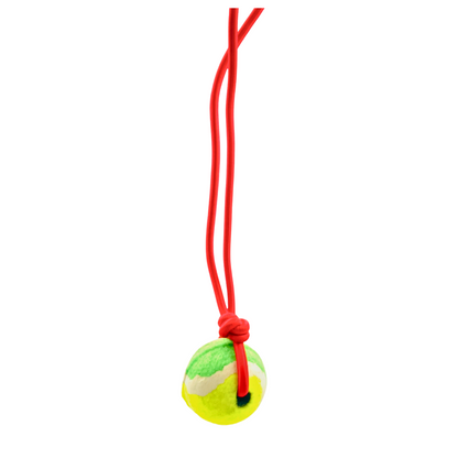 Wootails Tennis Ball With Rope For Dogs