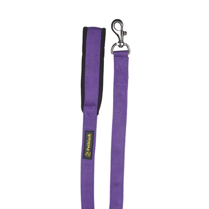 Petblush Classic Double Stitched Padded Handle Leash