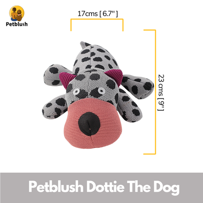 Petblush Dottie The Dog Plush Toy for Dogs