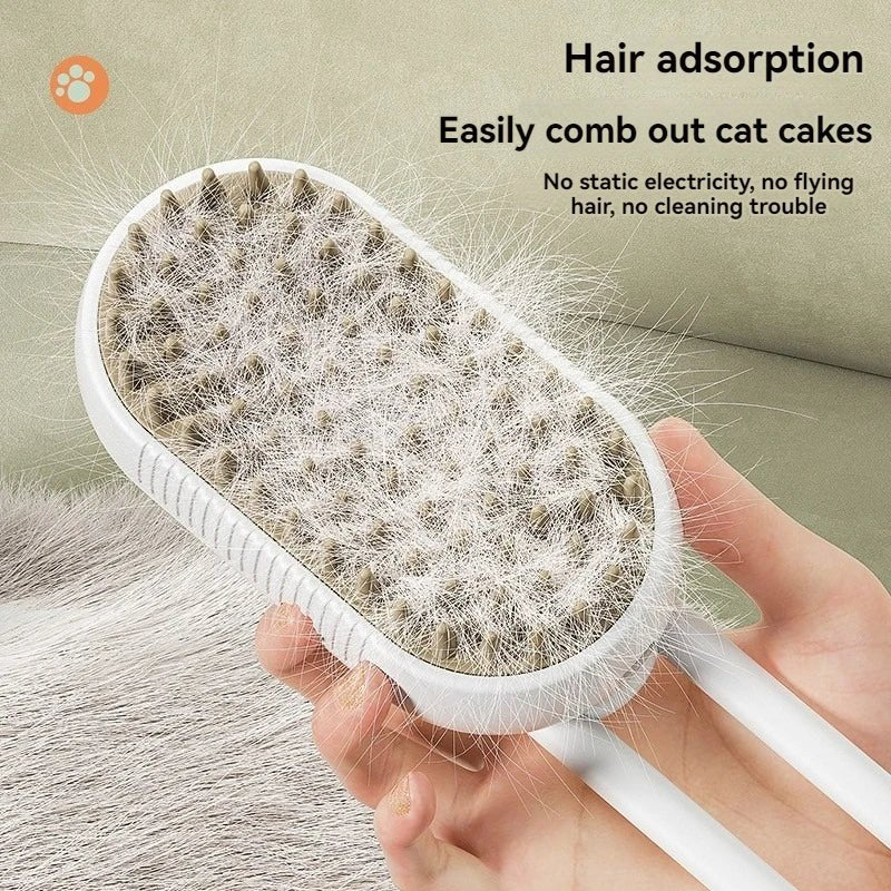 Petblush 3 in 1 Pet Grooming Brush | Perfect for Both Cats & Dogs