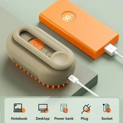 Petblush 3 in 1 Pet Grooming Brush | Perfect for Both Cats & Dogs