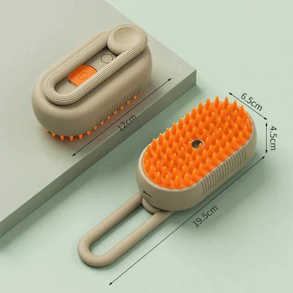 Petblush 3 in 1 Pet Grooming Brush | Perfect for Both Cats & Dogs
